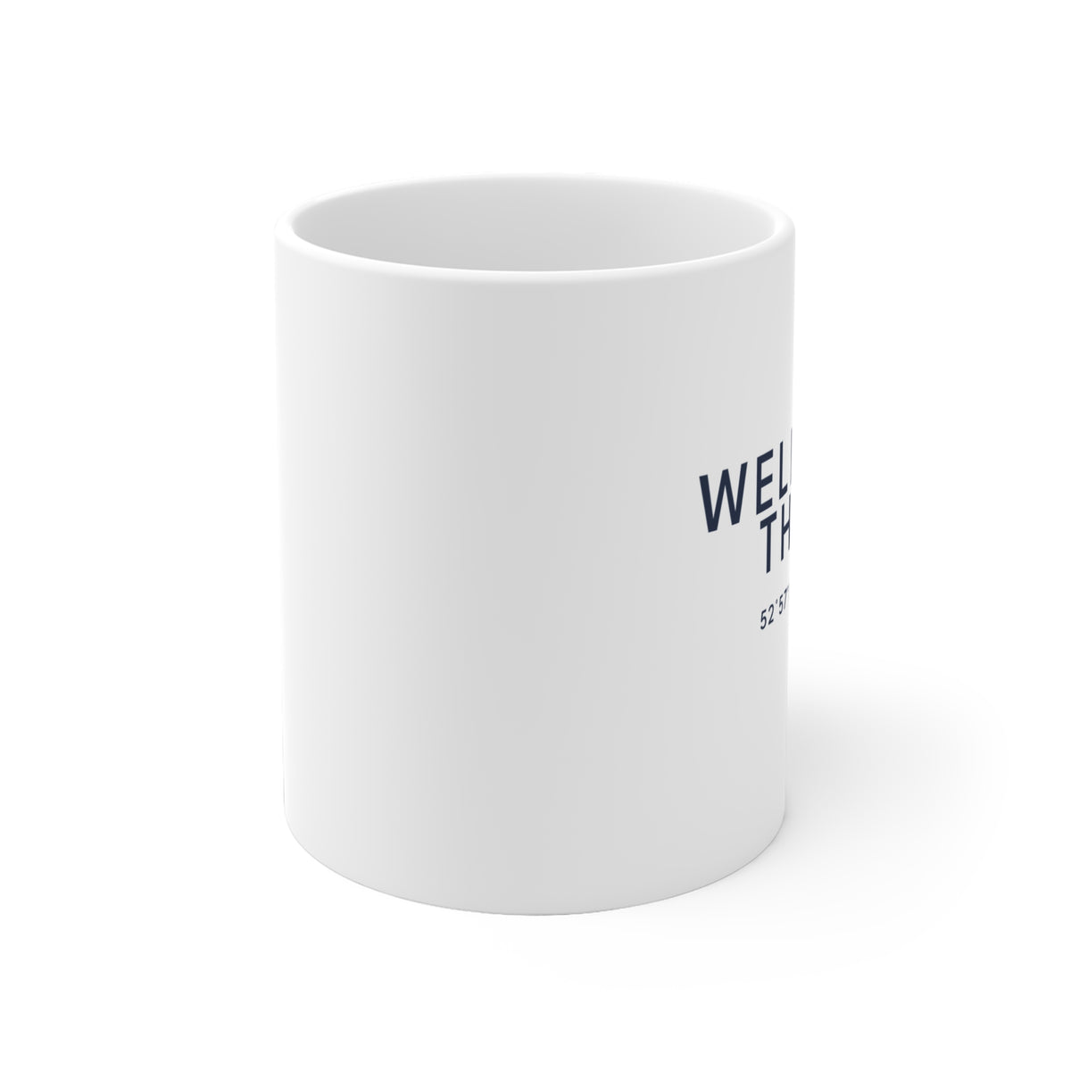 Wells-next-the-Sea — Coordinates Ceramic Mug