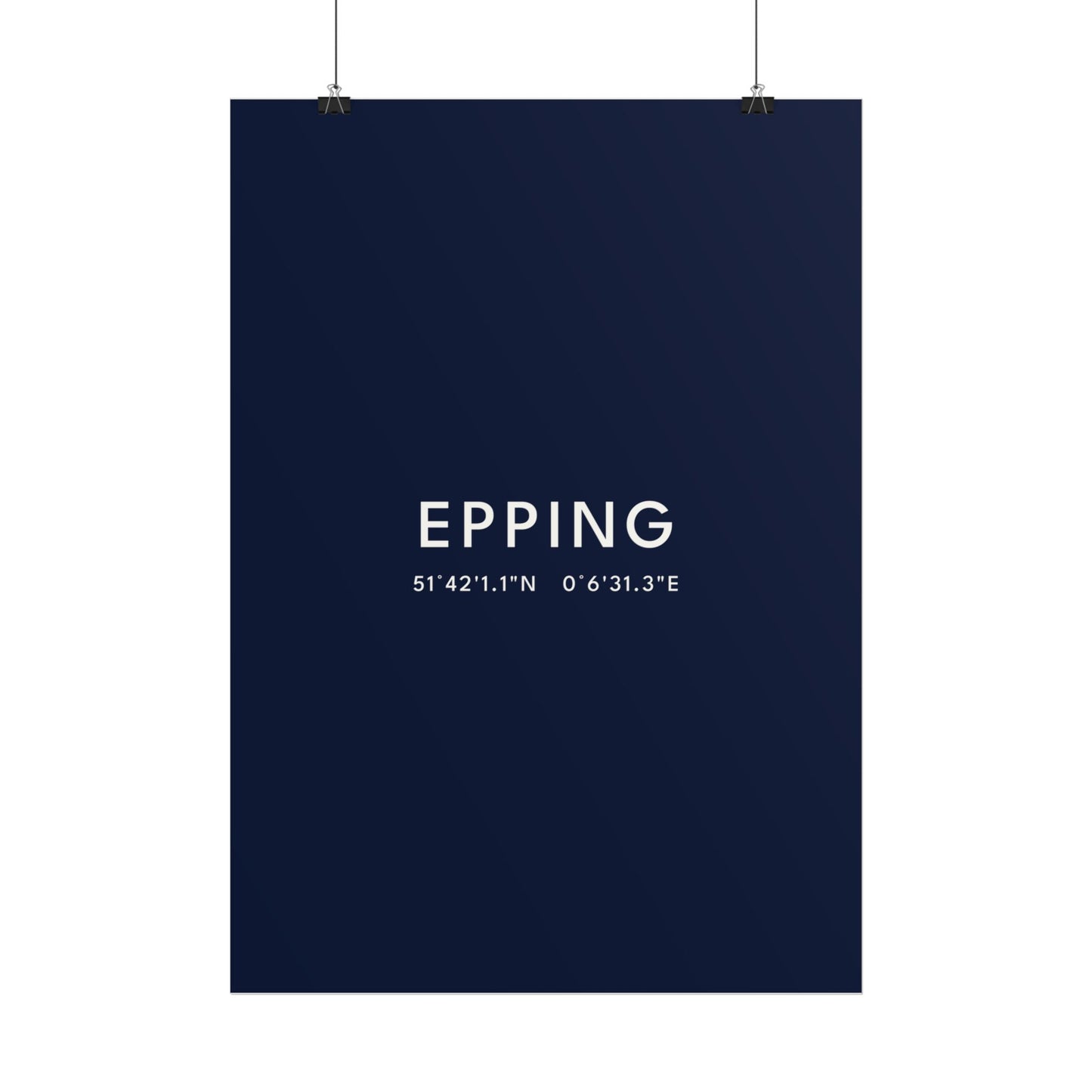 EPPING — Coordinates Print