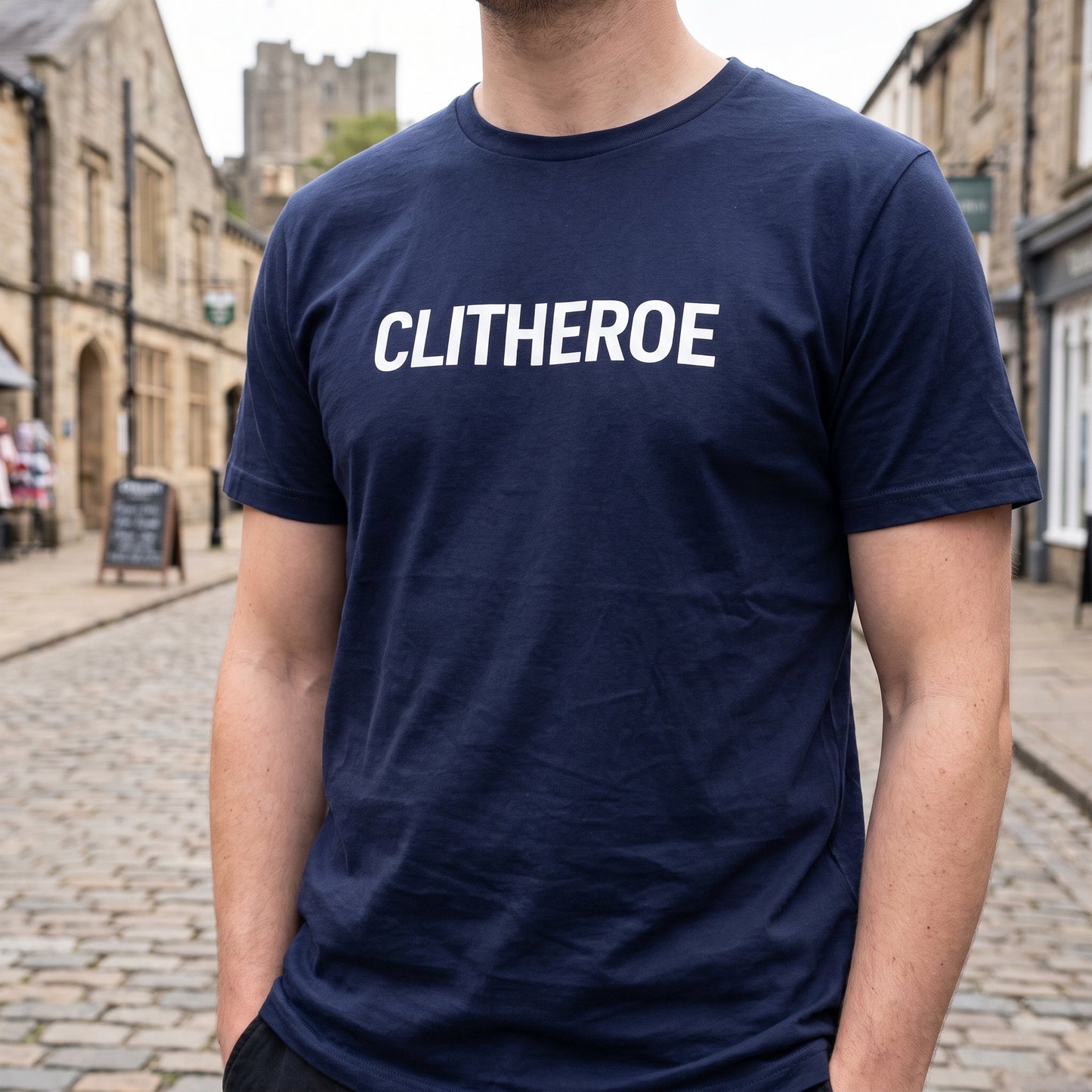 Clitheroe — Navy Tee
