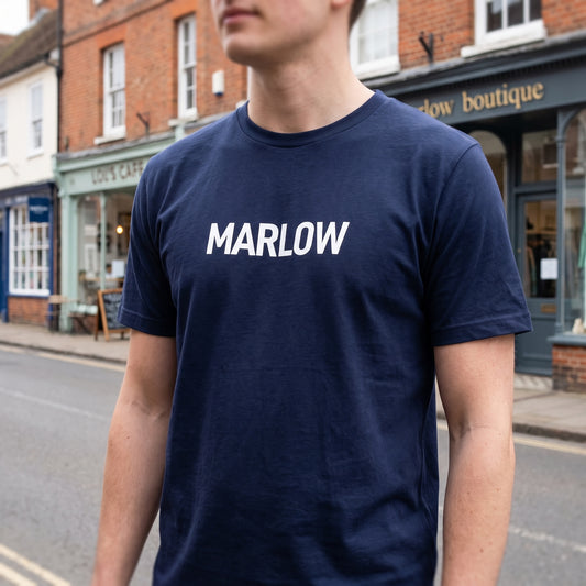 Marlow — Navy Tee