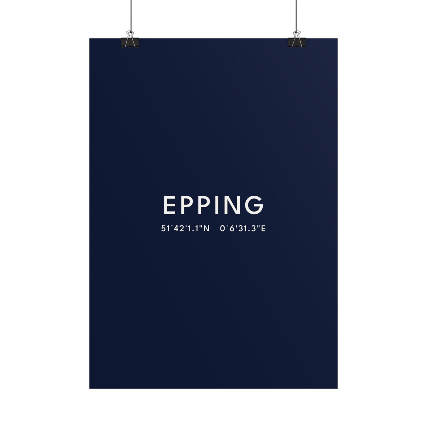 EPPING — Coordinates Print