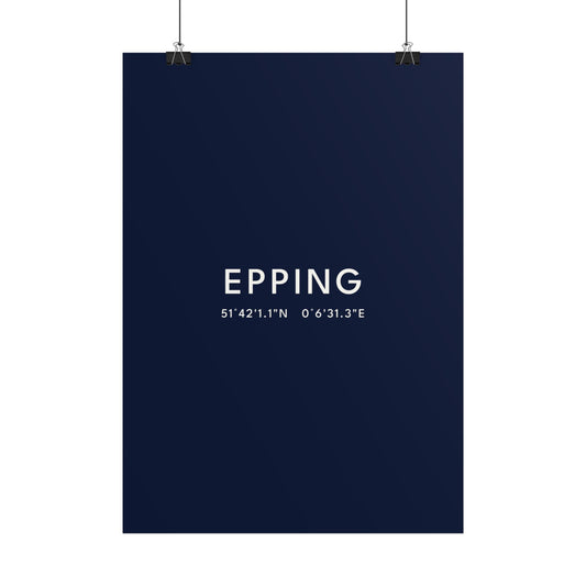 Epping — Coordinates Print