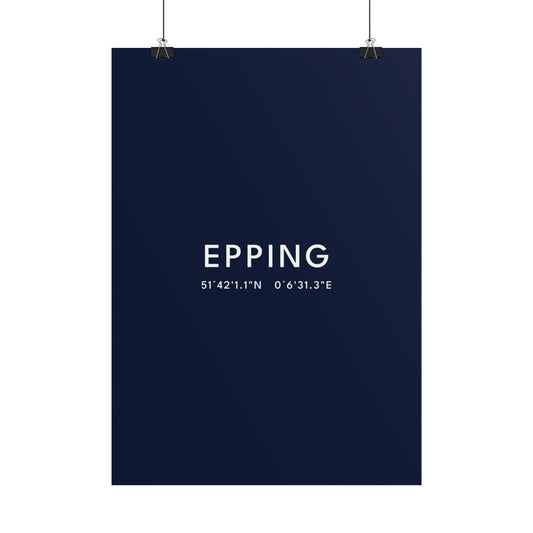 Epping — Coordinates Print
