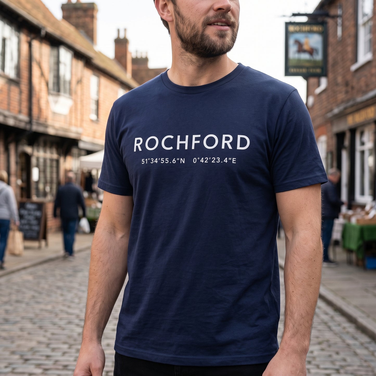 Rochford — Coordinates Navy Tee