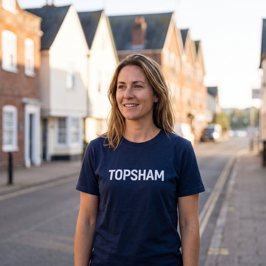 Topsham — Navy Tee