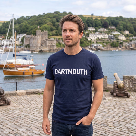 Your Town Merch — Dartmouth — Navy Tee
