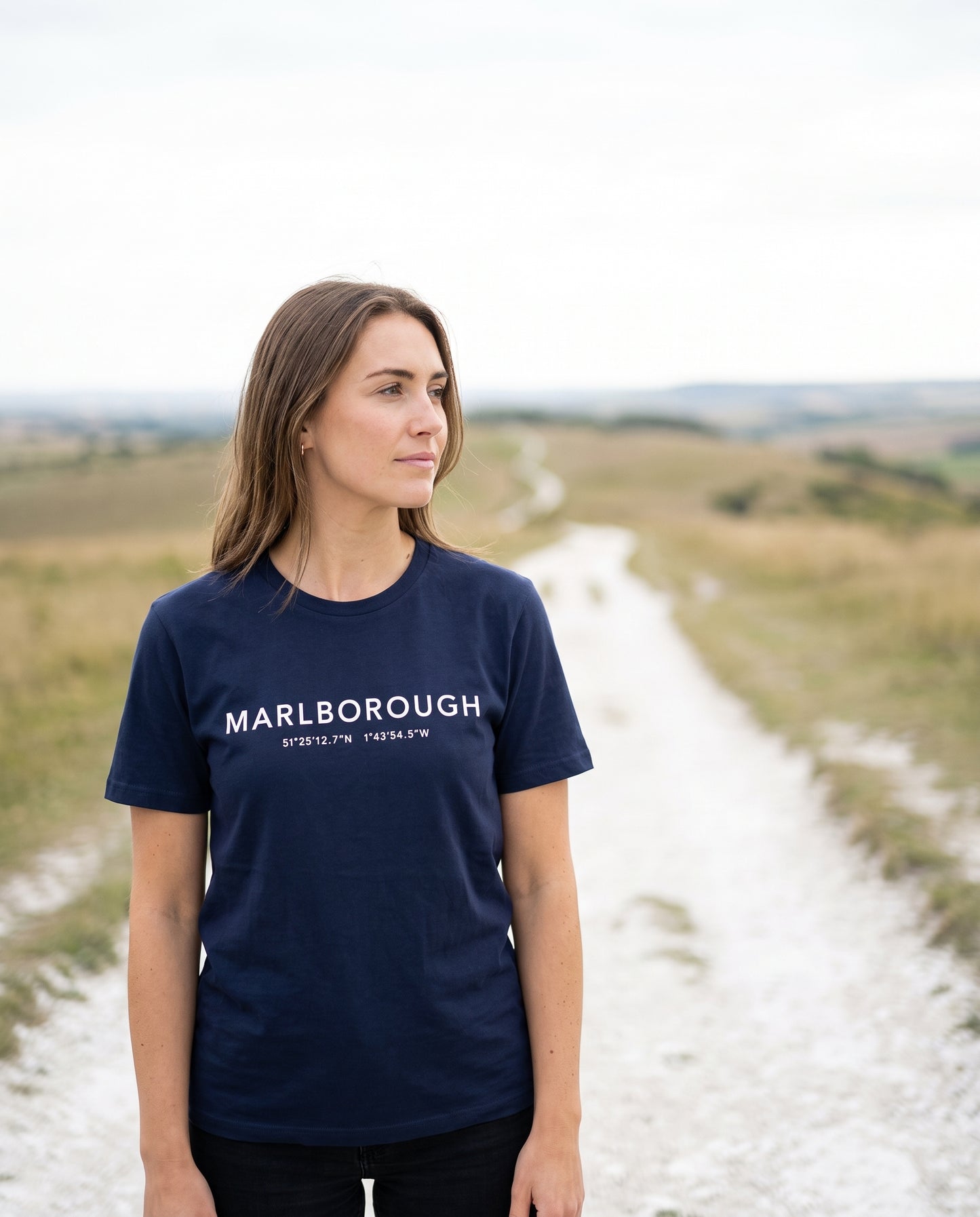 Marlborough — Coordinates Navy Tee