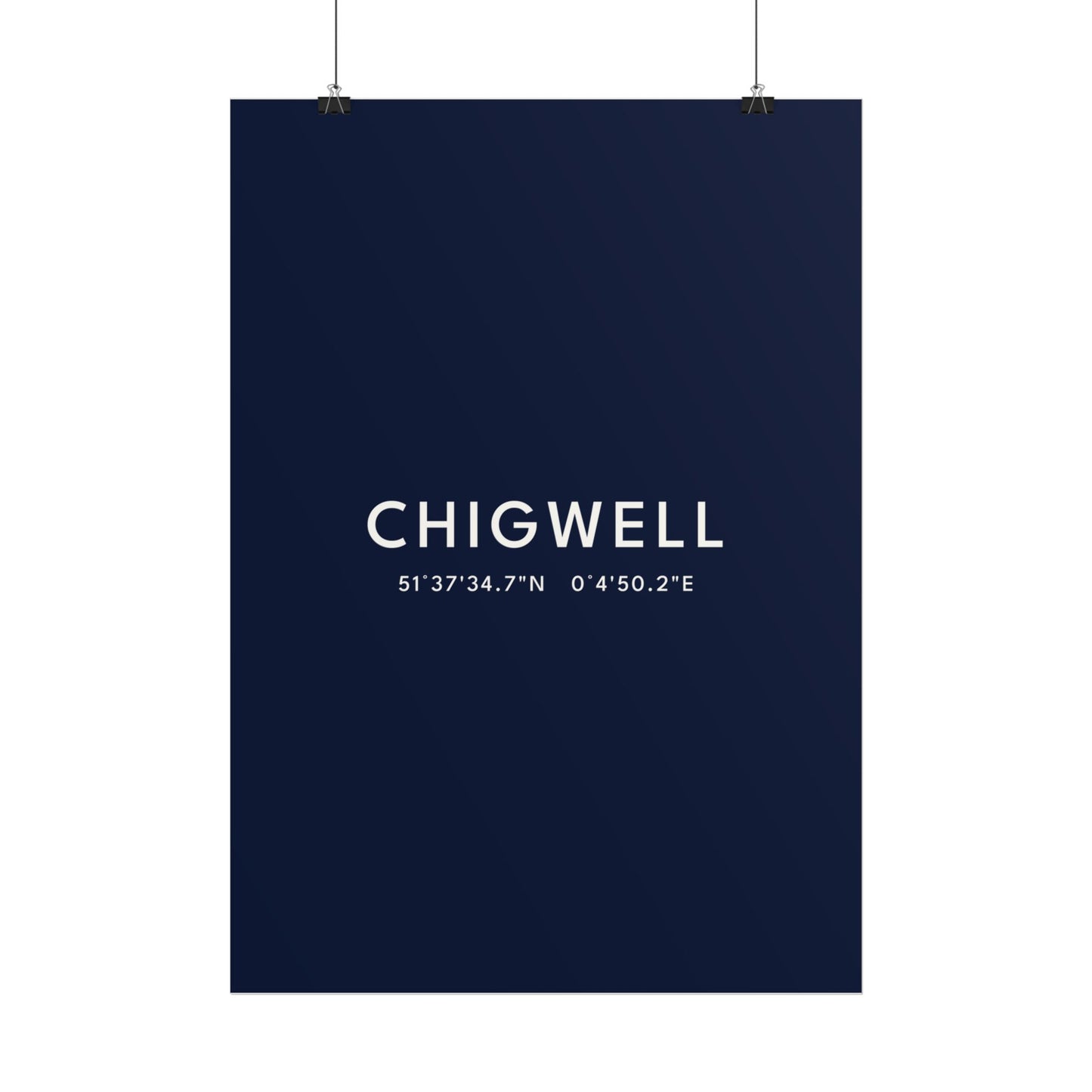 CHIGWELL — Coordinates Print