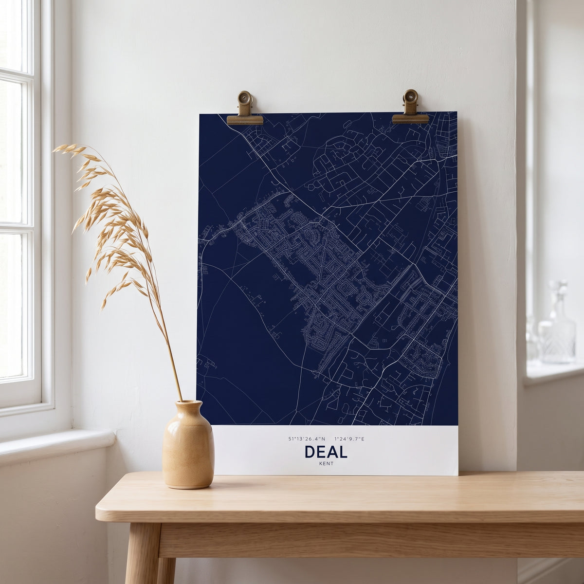 Your Town Merch — Deal Map Print lifestyle