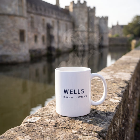 Wells — Coordinates Ceramic Mug