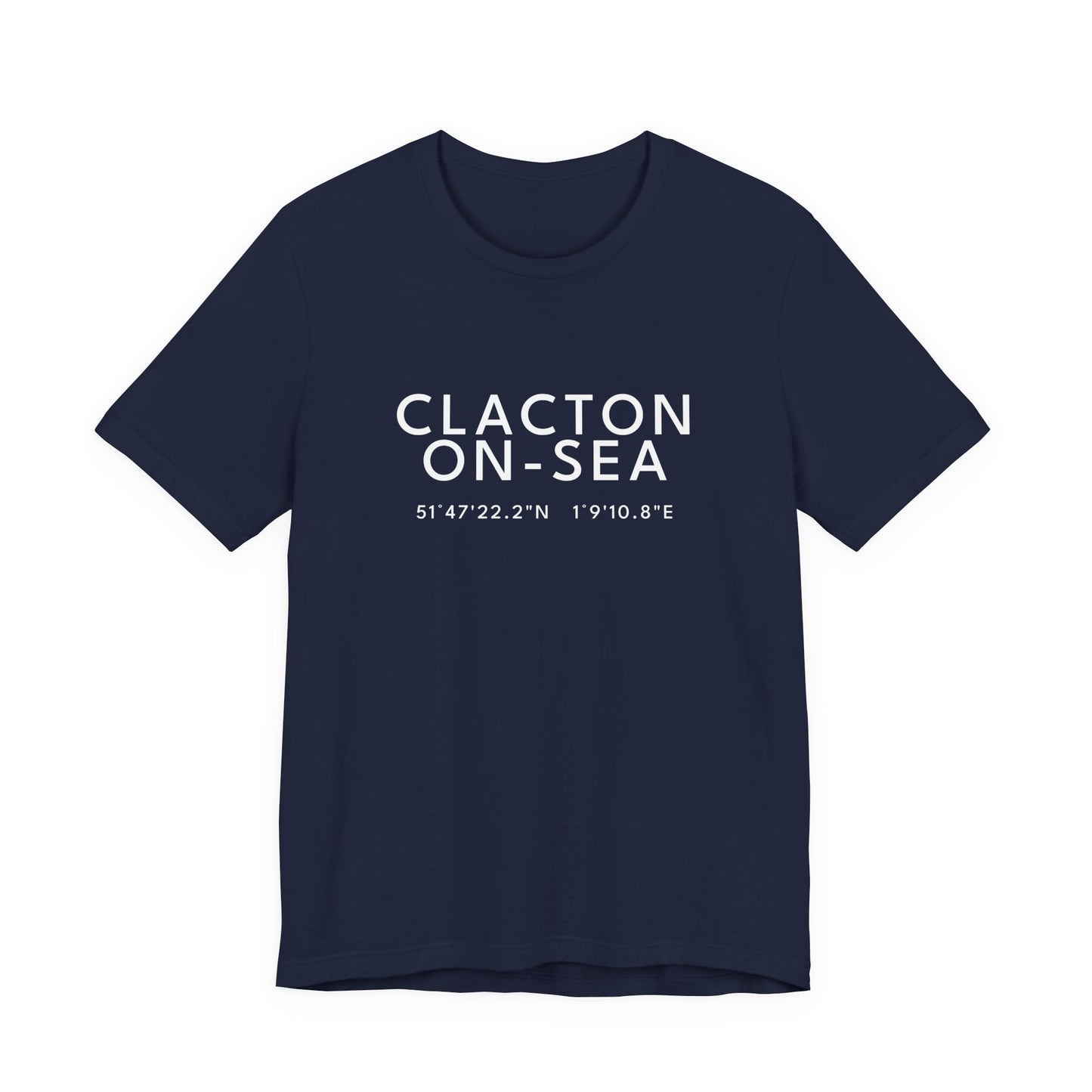 CLACTON-ON-SEA — Coordinates Navy Tee