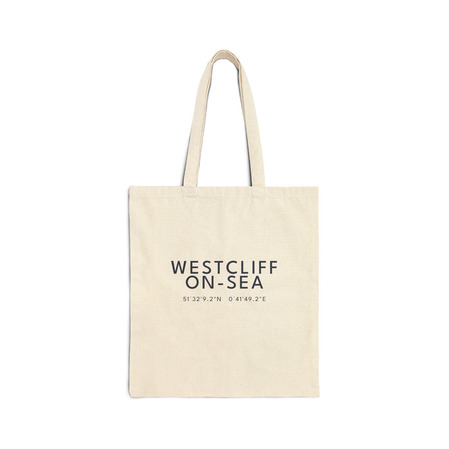 Westcliff-on-Sea — Coordinates Natural Tote