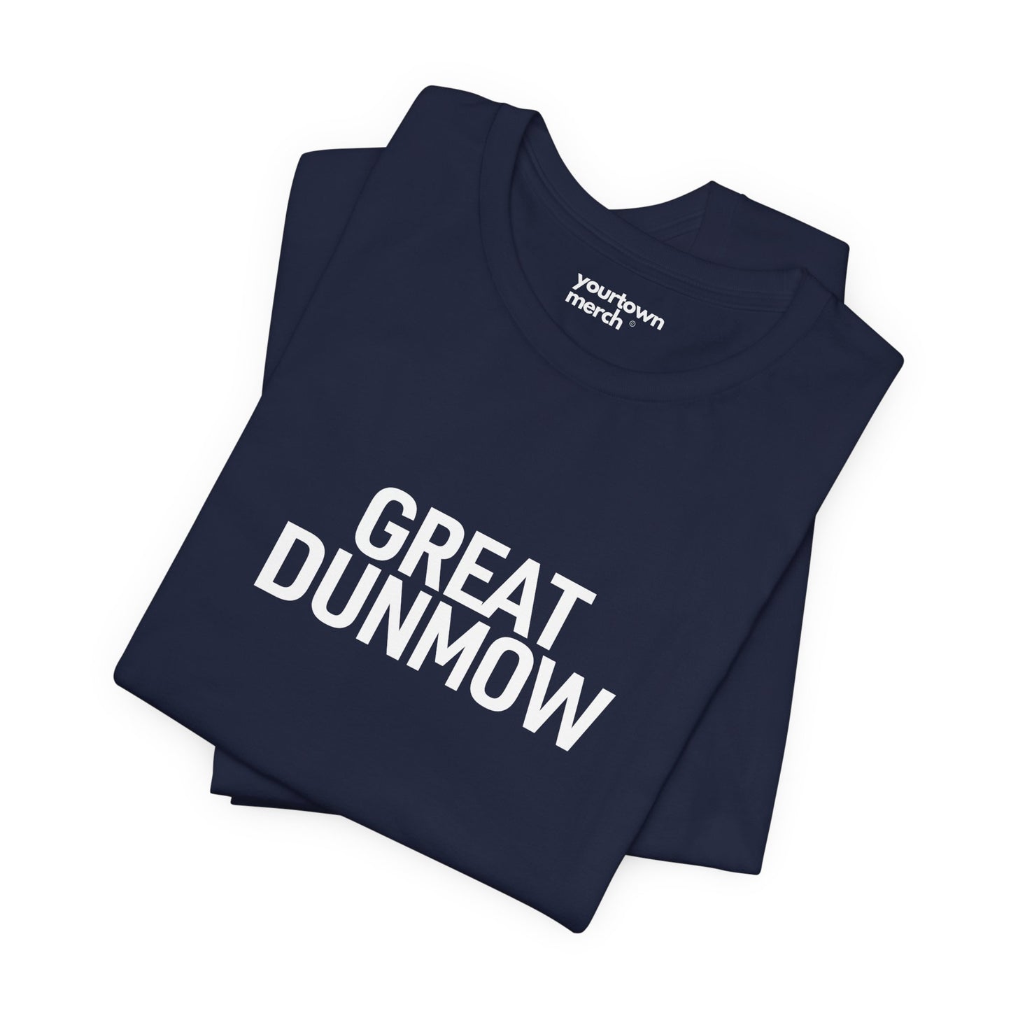 GREAT DUNMOW — Navy Tee