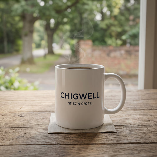 Chigwell — Coordinates Ceramic Mug