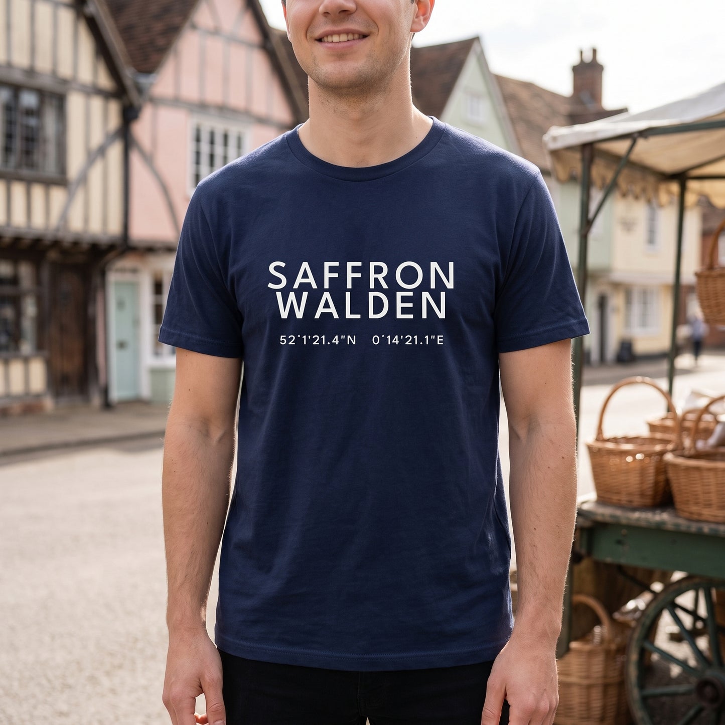 Saffron Walden — Coordinates Navy Tee