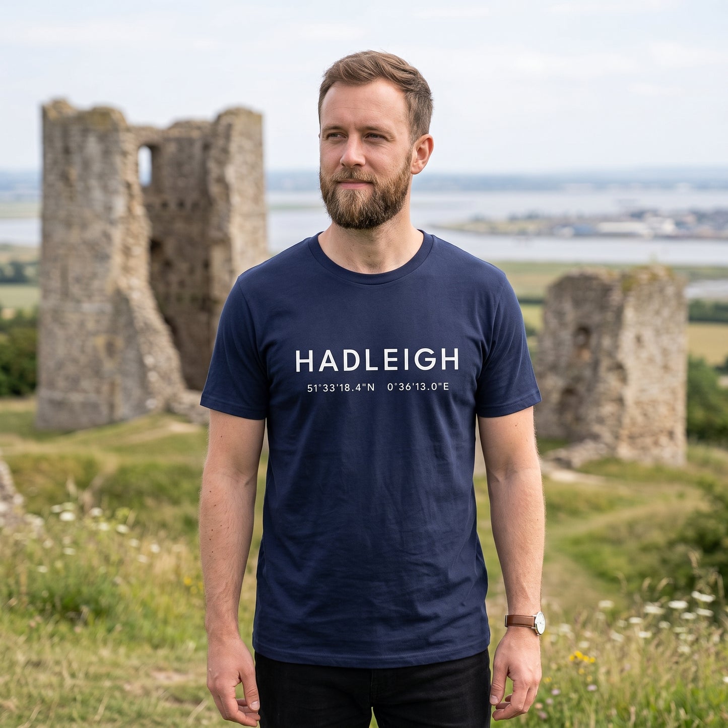 Hadleigh — Coordinates Navy Tee