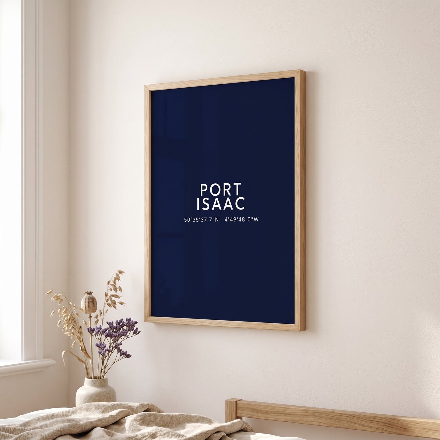 Port Isaac — Coordinates Print