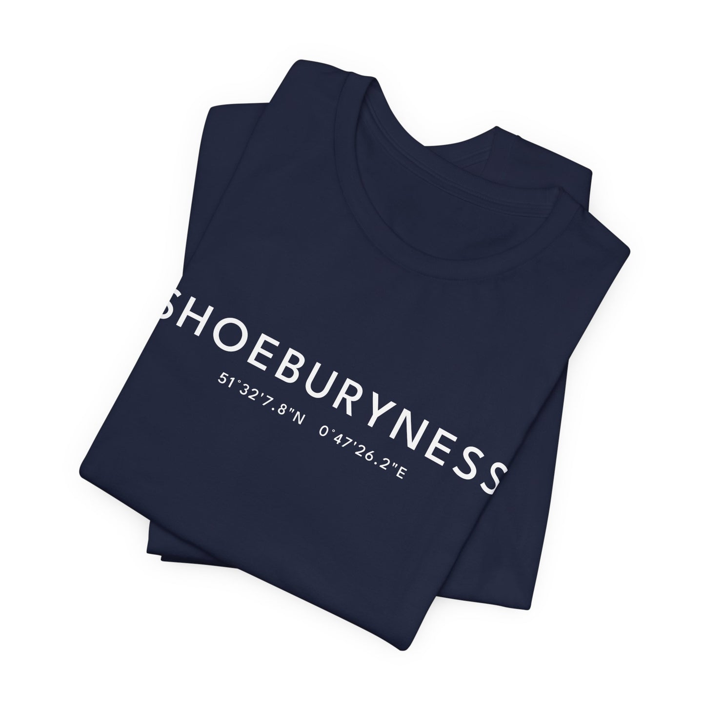 SHOEBURYNESS — Coordinates Navy Tee