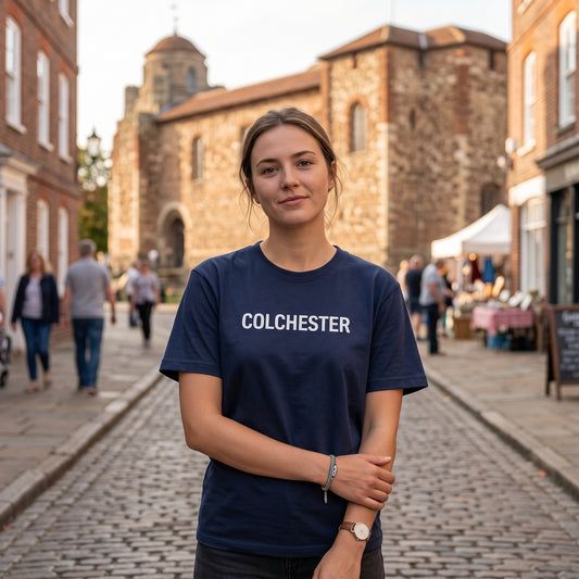 Colchester — Navy Tee