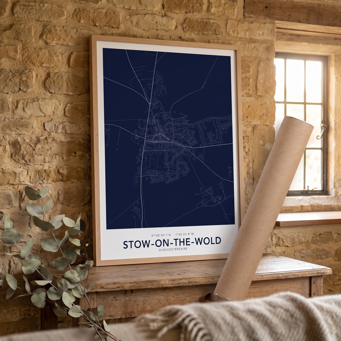 Stow-on-the-Wold — Map Print
