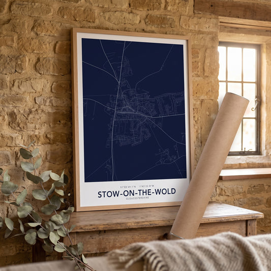 Stow-on-the-Wold — Map Print