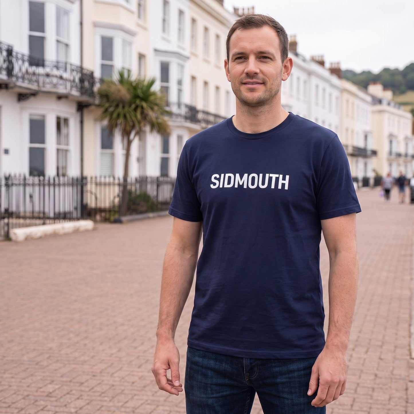 Sidmouth — Navy Tee