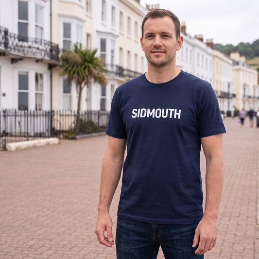 Sidmouth — Navy Tee