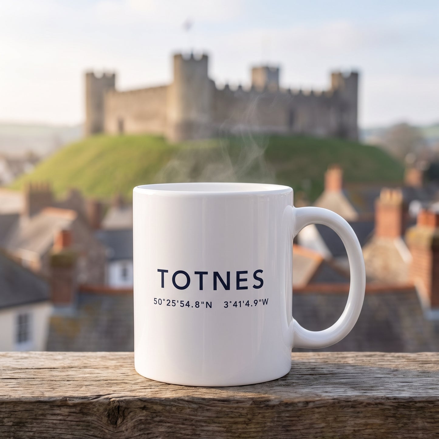 Totnes — Coordinates Ceramic Mug