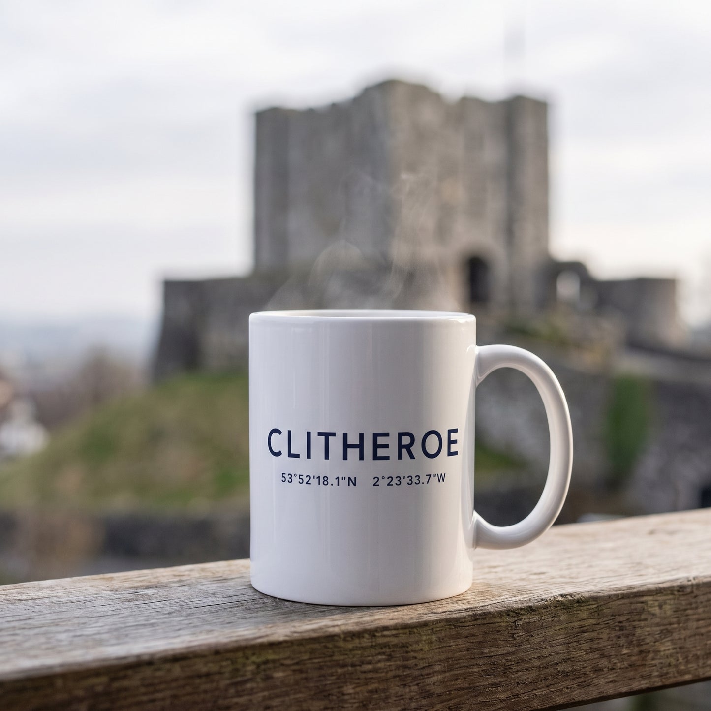 Clitheroe — Coordinates Ceramic Mug