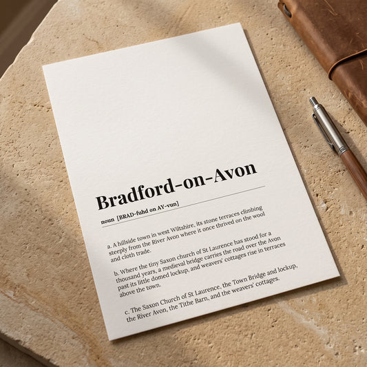 Bradford-on-Avon — Dictionary Print
