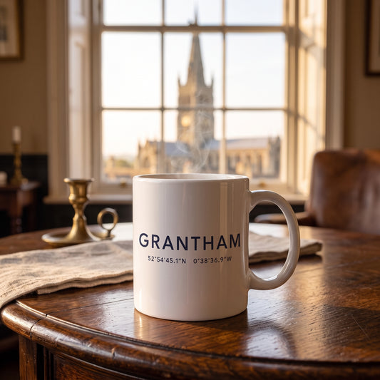 Grantham — Coordinates Ceramic Mug