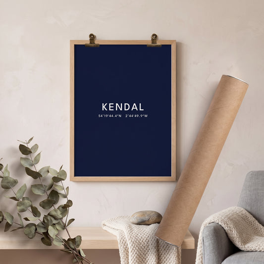 Kendal — Coordinates Print
