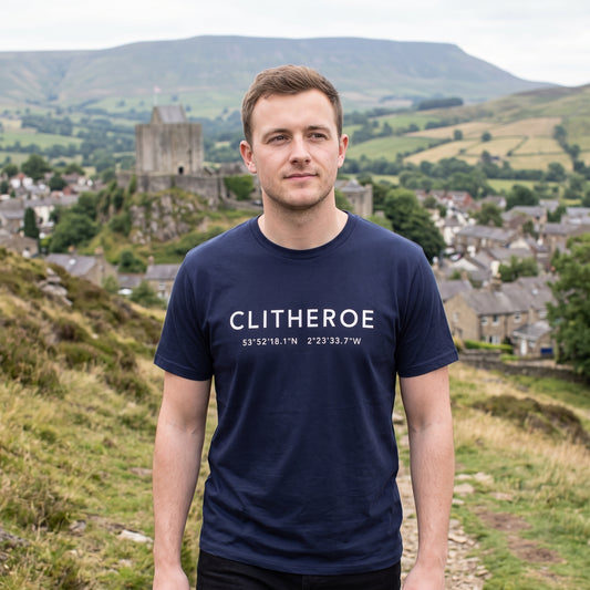Clitheroe — Coordinates Navy Tee