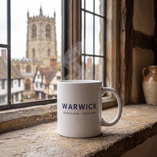 Warwick — Coordinates Ceramic Mug
