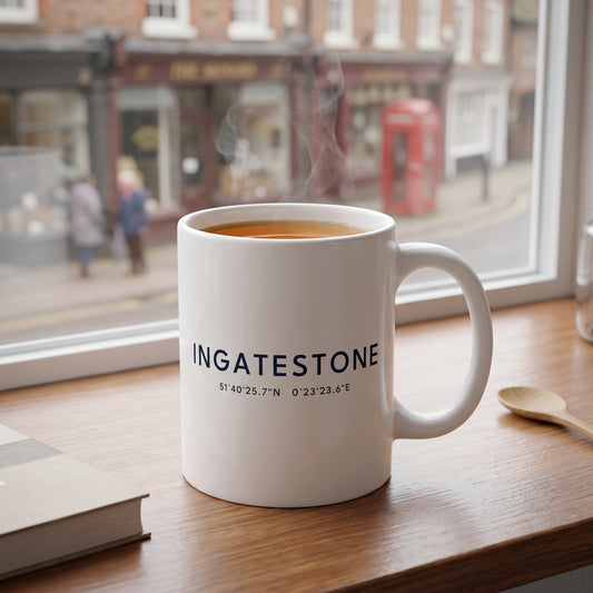 Ingatestone — Coordinates Ceramic Mug