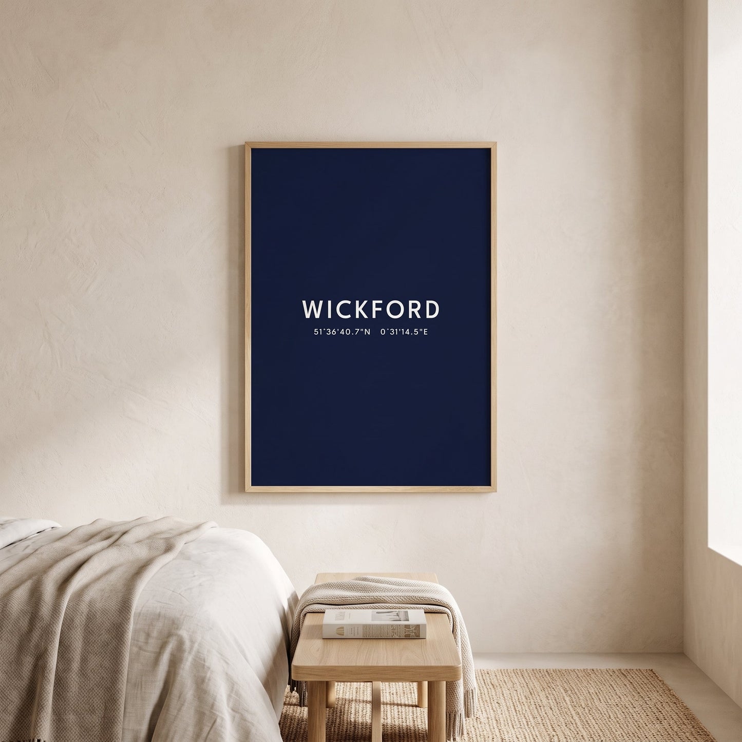 Wickford — Coordinates Print