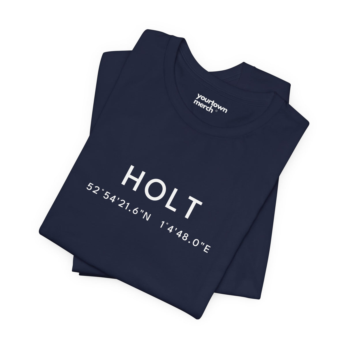 Holt — Coordinates Navy Tee