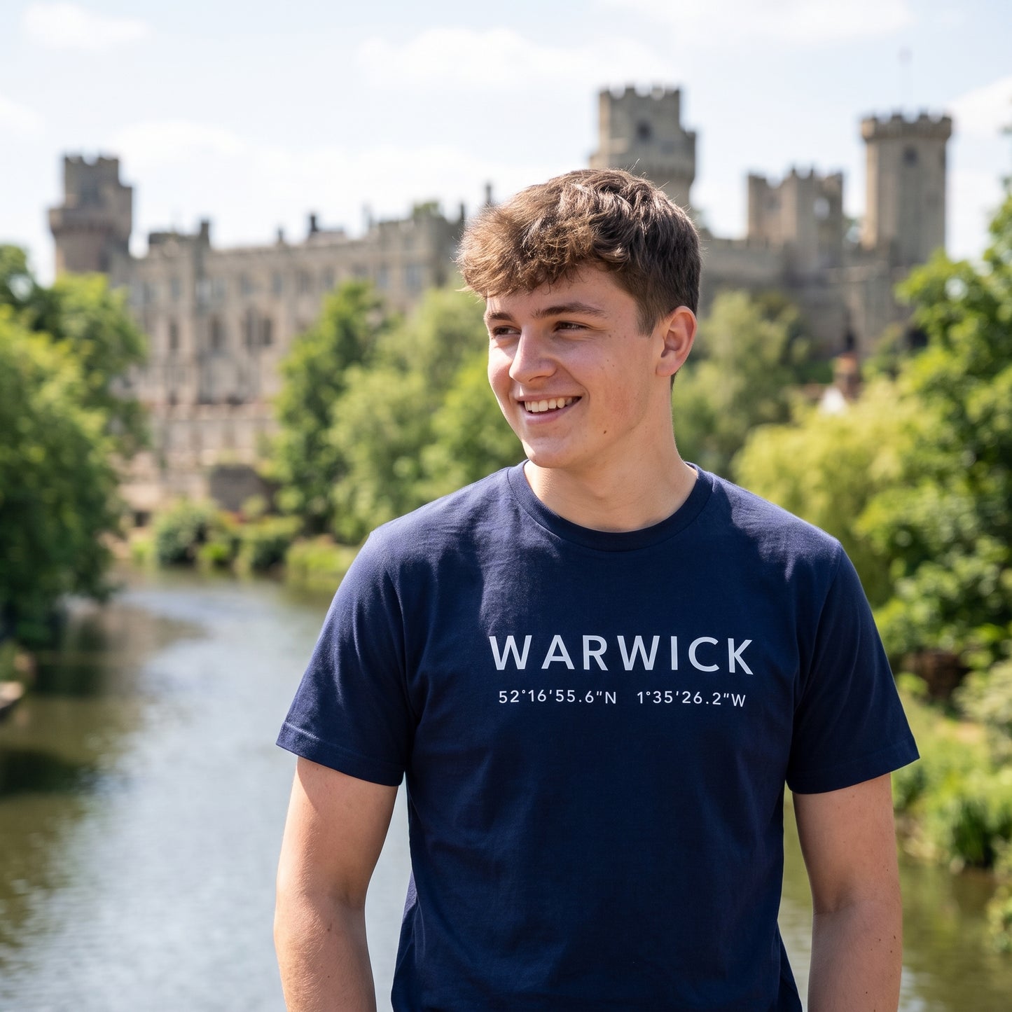 Warwick — Coordinates Navy Tee