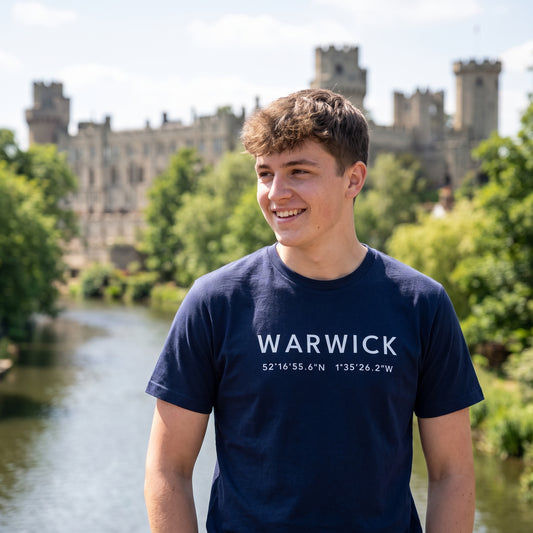 Warwick — Coordinates Navy Tee