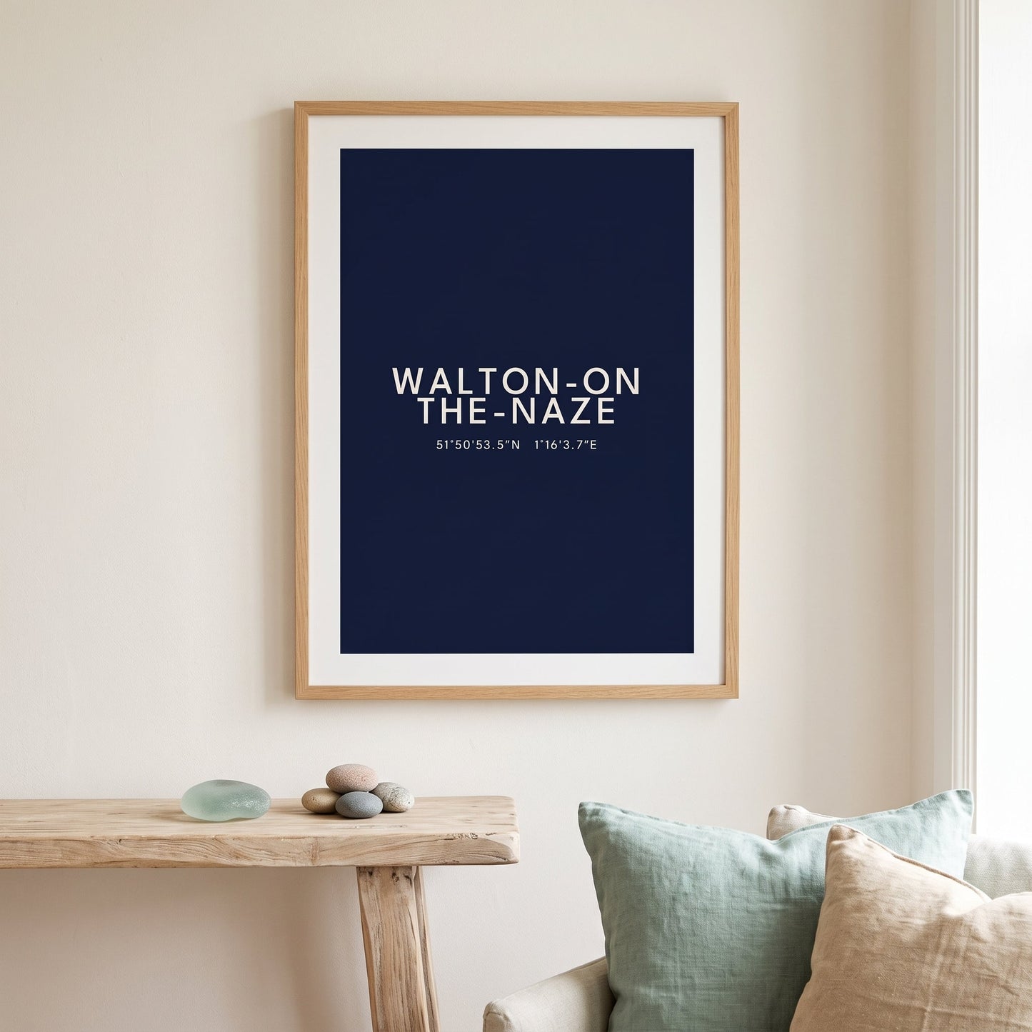 Walton-on-the-Naze — Coordinates Print