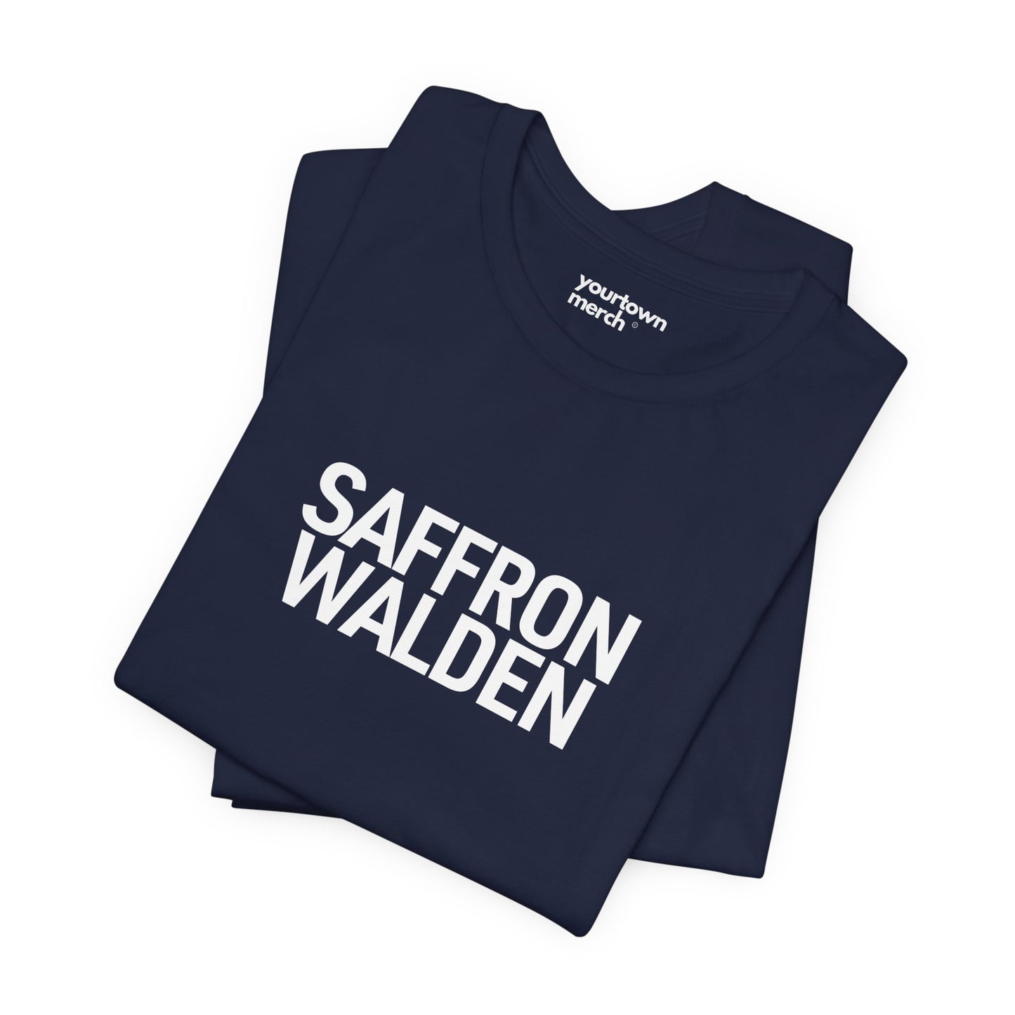 SAFFRON WALDEN — Navy Tee