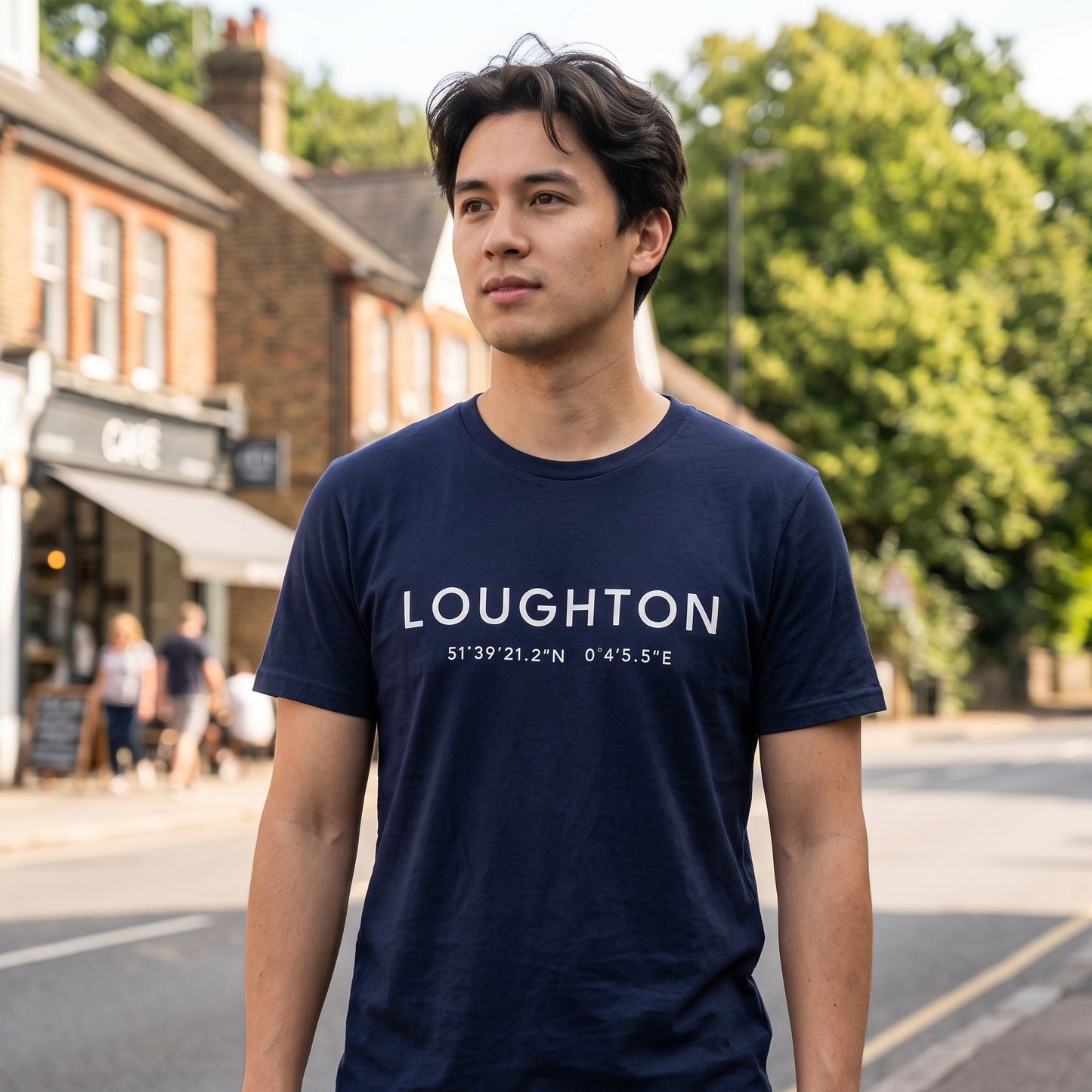 Loughton — Coordinates Navy Tee