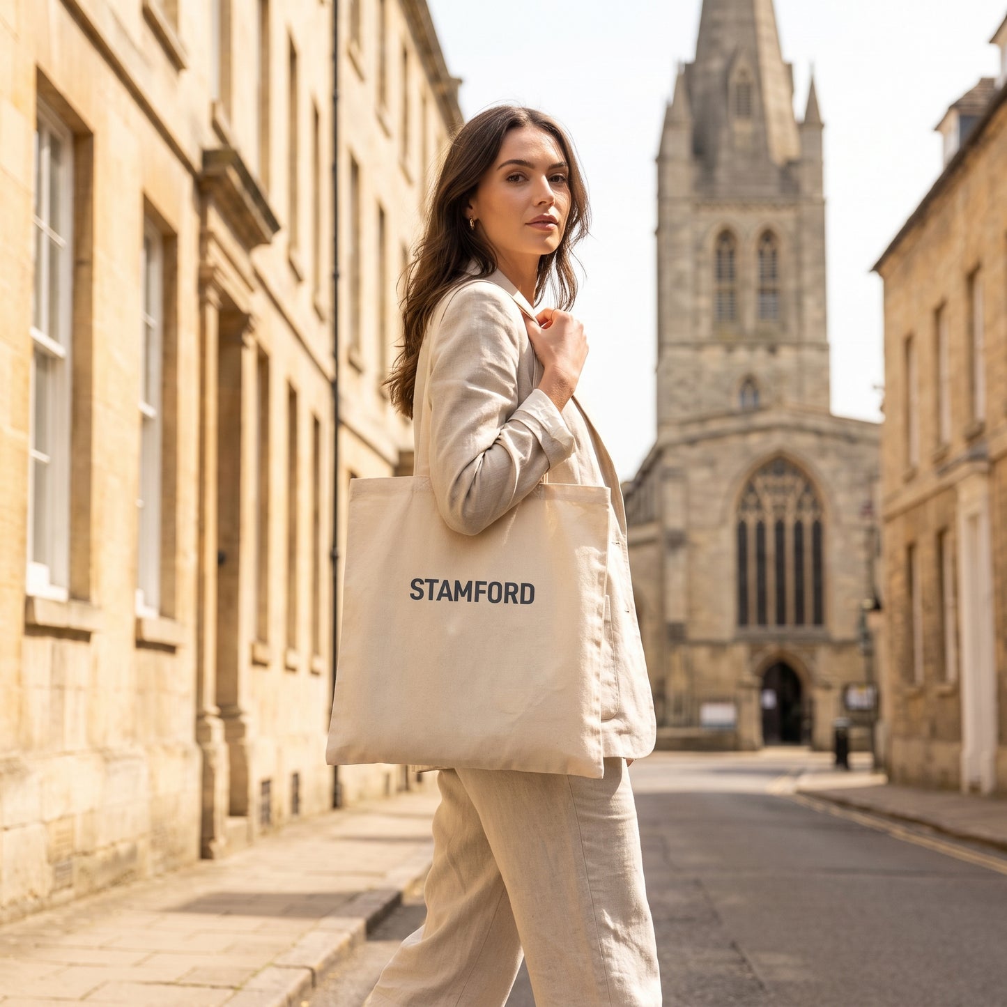 Stamford — Natural Tote