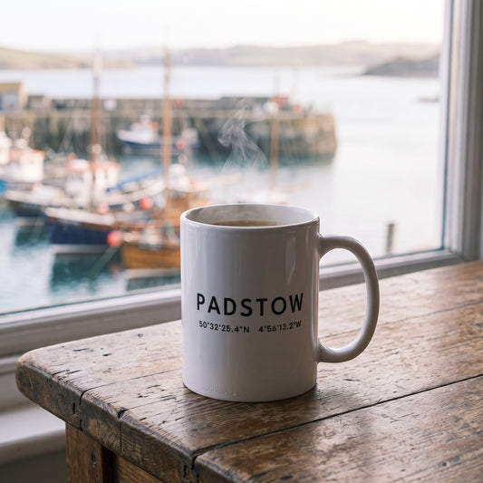 Padstow — Coordinates Ceramic Mug
