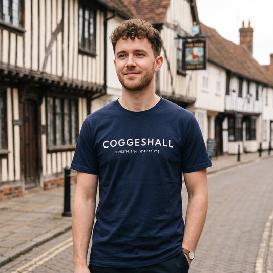 Coggeshall — Coordinates Navy Tee