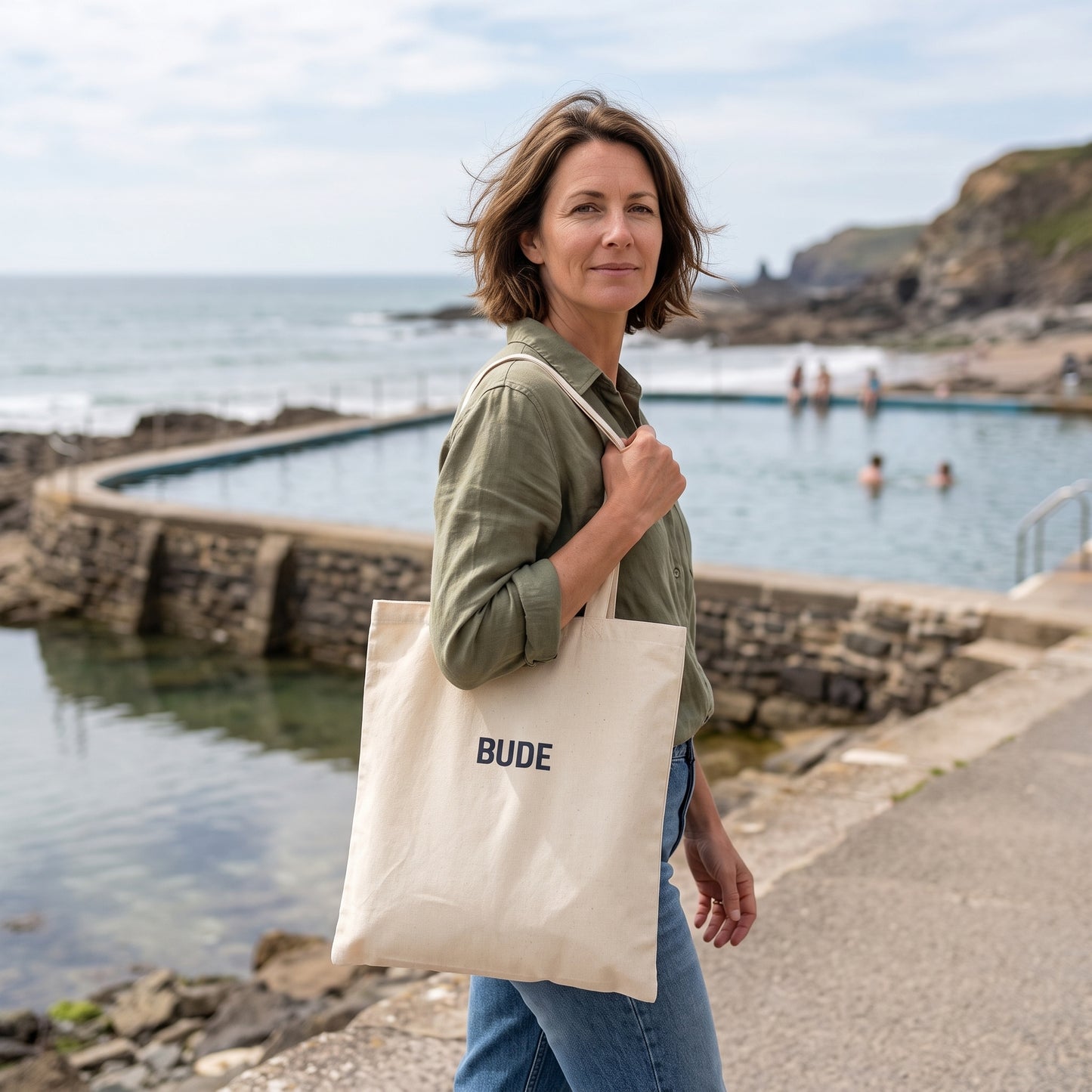 Bude — Natural Tote