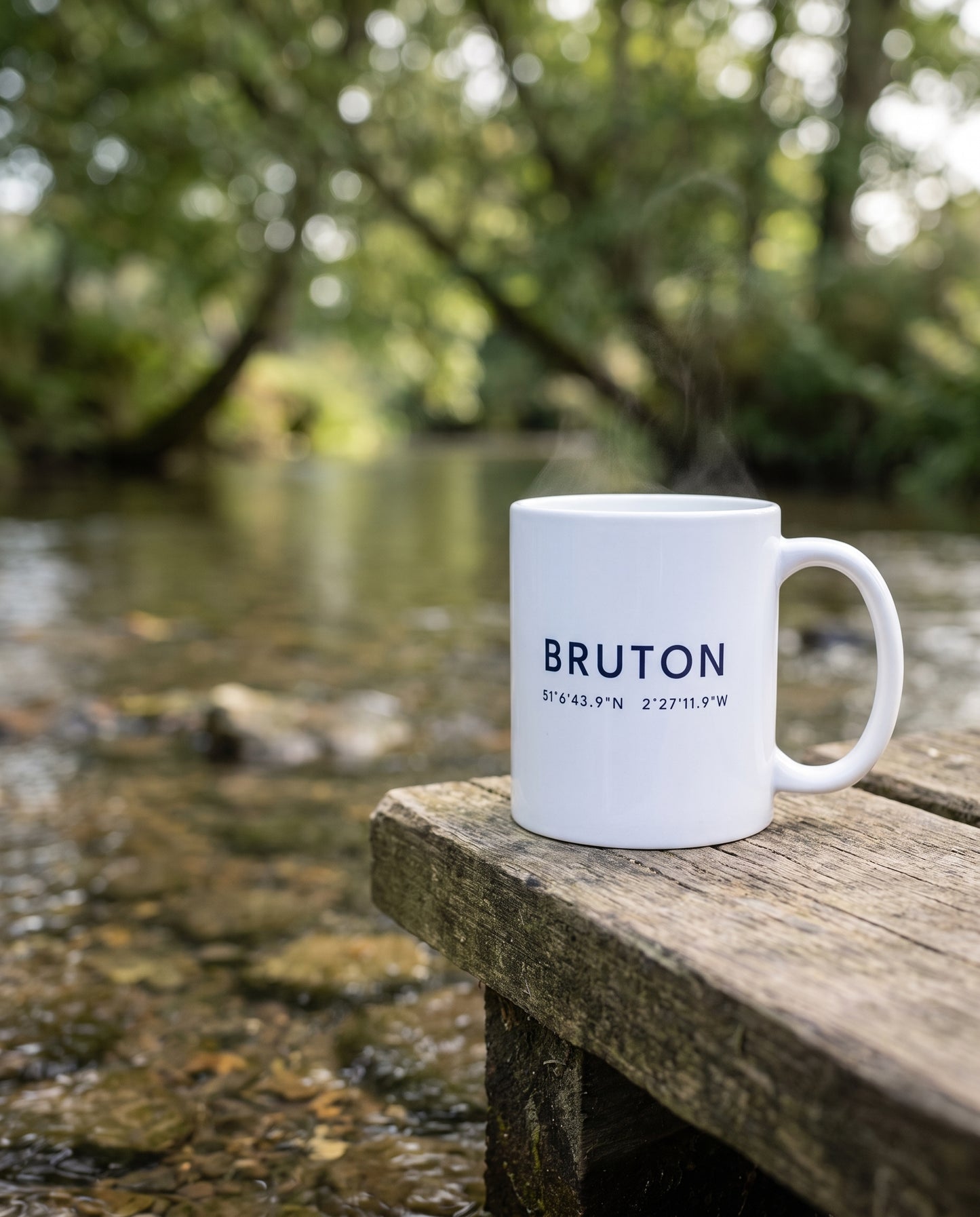 Bruton — Coordinates Ceramic Mug