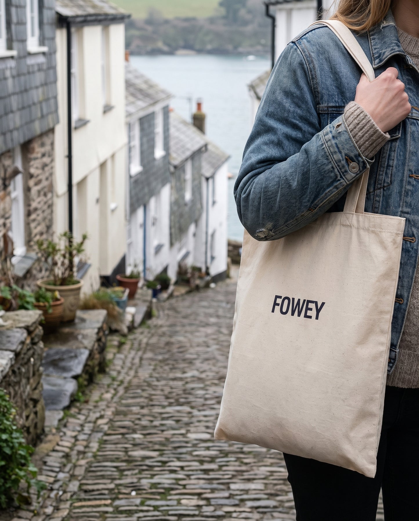 Fowey — Natural Tote