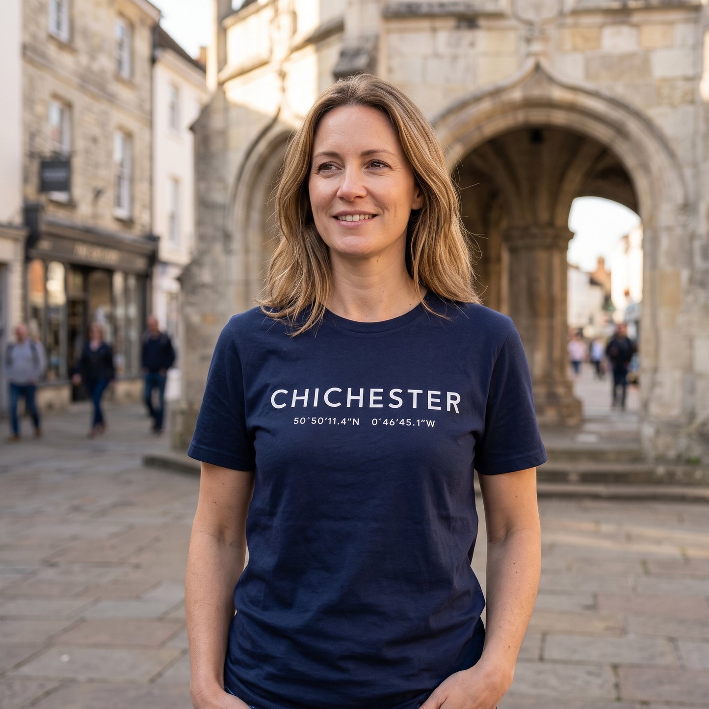 Chichester — Coordinates Navy Tee