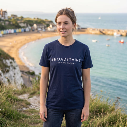 Broadstairs — Coordinates Navy Tee